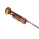 Тен 1.5 кВт під фланець, М6 (Ariston) коротка ніжка