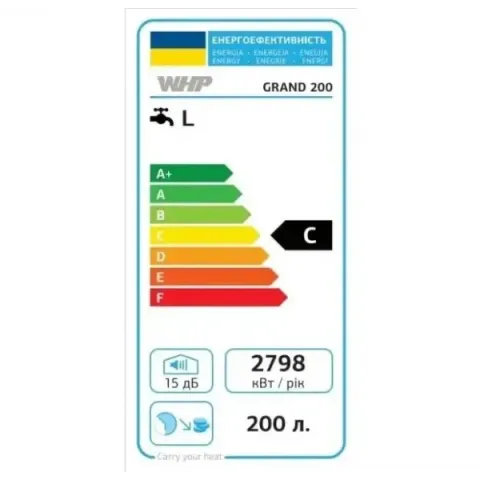 Бойлер WHP GRAND 200 2.0 кВт