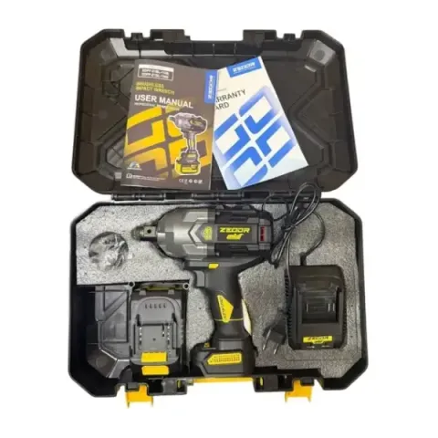 Акумуляторний гайковерт ZEGOR SDPP-21BL-1100 21v в кейсі 1 акумулятор 36міс.гарантія