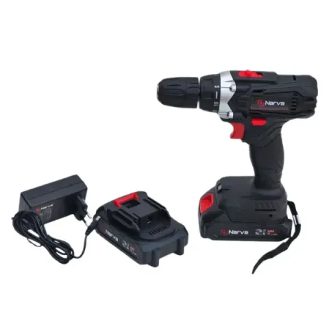 Акумуляторний шуруповерт безщітковий NARVA NCD-21 PRO BL 21v в кейсі 12міс.гарантія