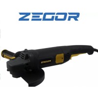 Болгарка мережева 230 мм Zegor GCL230-2000P, 2000 Вт, плавний пуск