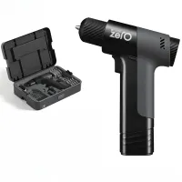 ZEGOR Акумуляторний шуруповерт CDBK-16BL(BLACK ZERO) 12v+набір з кейсом /24міс.гарантія