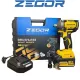 Акумуляторний гайковерт ZEGOR SDP-21BL 21v в кейсі 1 акумулятор 36міс.гарантія