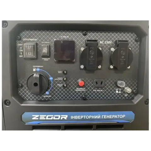 ZEGOR Бензиновий інверторний генератор DIN-MUTE6000
