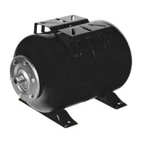 Водяний бак ZEGOR 50L горизонтальний /чорний/сталь//EPDM
