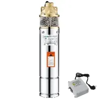 Насос глибинний шнековий FORWATER /0,75Kw H80 Q2,5 /10m кабель /З пультом