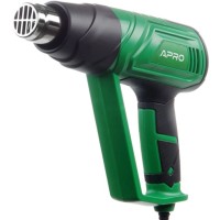 Фен будівельний (промисловий) APRO HG-2000 E, 2000 Вт, 60–650 / 60–600 °C