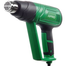 Фен будівельний (промисловий) APRO HG-2000 E, 2000 Вт, 60–650 / 60–600 °C
