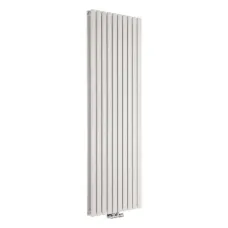 Радіатор дизайнерський вертикальний Rastas Aurora 2 White, 1800×600 мм, 2300 Вт, білий, нижнє підключення