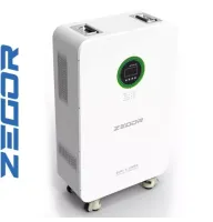 Зарядна станція гібридна Zegor YCN6000-5, 6000 Вт, акумулятор LiFePO4 5,12 кВт·год, MPPT 60–450 В