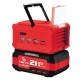 Інвертор акумуляторний Narva NIN-21/150 PRO, 21 В / 220 В, 150 Вт, USB і Type-C, LED-ліхтар, акумулятор 4 А·год