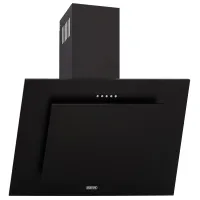 Витяжка кухонна похила ELEYUS (Елеюс) Vertical 470 60 BL, 60 см, чорна, 470 м³/год, 3 швидкості