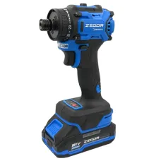 Імпакт акумуляторний Zegor IDAX-21BL-50, ударний гвинтоверт 1/4", 50 Нм, 21 В, 1 АКБ 2 А·год, кейс