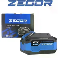 Акумулятор для шуруповерта Zegor BL-2160X, 21 В, 6 А·год, Li-Ion, індикатор заряду