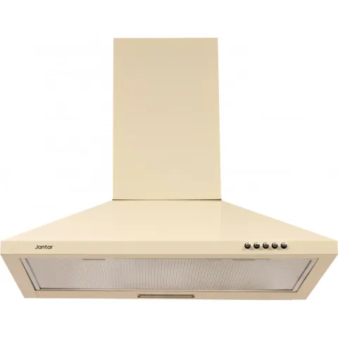 Витяжка кухонна купольна JANTAR (Янтар) KBT 650 LED 60 BG, 60 см, бежева, 650 м³/год, 3 швидкості