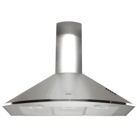 Витяжка кухонна купольна ELEYUS (Елеюс) Bora 1200 LED SMD 90 IS, 90 см, нержавійка, 1200 м³/год, 3 швидкості