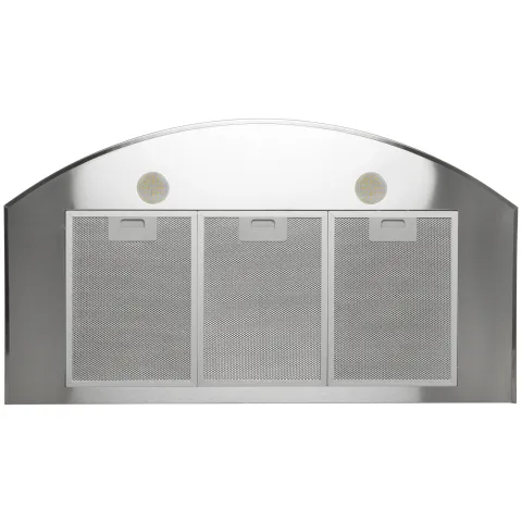 Витяжка кухонна купольна ELEYUS (Елеюс) Bora 1200 LED SMD 90 IS, 90 см, нержавійка, 1200 м³/год, 3 швидкості