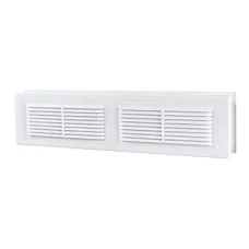 Решітка дверна "VENTS" МВ 380/2 біла