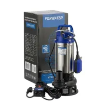 FORWATER дренажно-фекальний насос /2.5кВт H25м Q16м3г /з подрібнювачем /корпус з нерж. сталі
