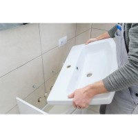 Встановлення умивальника