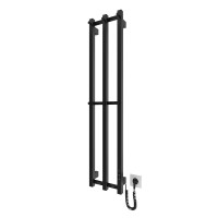 Електрична рушникосушарка HF Slim 1170х250 чорний мат
