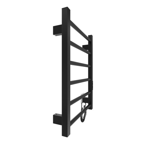 Електрична рушникосушарка HF Leeds 570x430 чорний мат