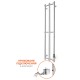 Електрична рушникосушарка e-INOX Соле 1170х250 TR 2.0 K