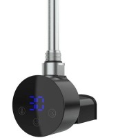 Тен Pro Onlyheat Agate Black Matte 0.6 кВт 1/2 53,5 см Прихованого монтажу