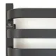 Рушникосушка електрична Stugna 480х1000 Sensor ЧОРНА (Права, 240Вт)