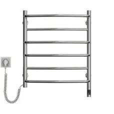Рушникосушка електрична Омега нержавійка 530х600 Sensor (Ліва, 88Вт)