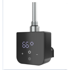 Тен Pro Onlyheat Onyx Black 0.6 кВт 1/2 ПРИХОВАНИЙ МОНТАЖ 19091