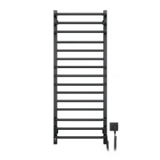 Рушникосушка електрична Грандіс 480*1200 ЧОРНА Sensor (Права, 346Вт)