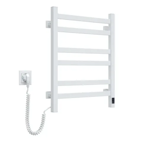 Рушникосушка електрична Авангард 480*600 БІЛА Sensor (Ліва, 110Вт)
