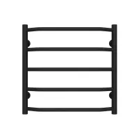 Рушникосушка Трапеція 500*600 Deffi (Чорний, нижнє підкл.)
