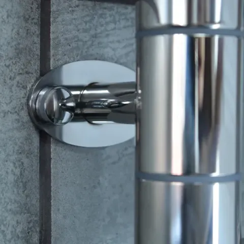 Рушникосушка електрична нержавіюча Fouette 480*600 Sensor