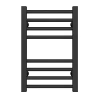 Рушникосушка Lima 400*500 Deffi (Чорний, нижнє підкл.)