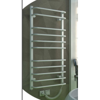 Рушникосушка електрична Heizung 860x450/ БІЛА / 145Вт /з терморегулятором