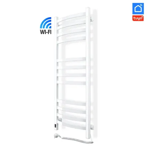 Рушникосушка електрична Avalon 480х1200 Біла Sensor Wi Fi(Права, 238Вт)