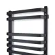Рушникосушка електрична Stugna 480х800 ЧОРНА Sensor (Права,153Вт)