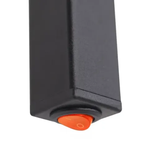 Рушникосушка електрична Авангард 480х800 ЧОРНА Sensor (Права, 152Вт)