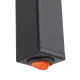 Рушникосушка електрична Авангард 480х800 ЧОРНА Sensor (Права, 152Вт)