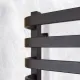Рушникосушка електрична Stugna 480х1000 ЧОРНА Sensor (Ліва, 240Вт)