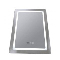 Дзеркало з LED touch control 80*60 см прямокутне вертикальне (2149)