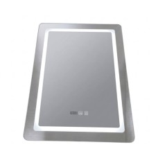 Дзеркало з LED touch control 80*60 см прямокутне вертикальне (2149)