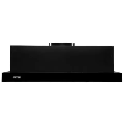 Витяжка кухонна ELEYUS STORM G 700 LED SMD 60 BL (чорна, телескопічна)