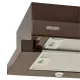 Витяжка кухонна ELEYUS BREEZE 700 60 BR (коричнева, телескопічна)