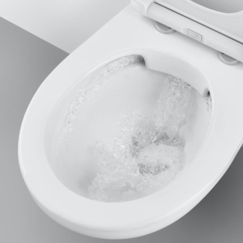 Унітаз підвісний Grohe Bau Ceramic безобідковий + сидіння з вільним падінням