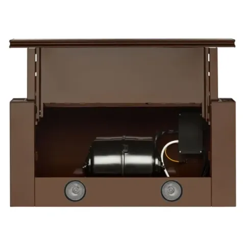 Витяжка кухонна ELEYUS BREEZE 700 60 BR (коричнева, телескопічна)
