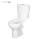 Унітаз-компакт Cersanit ARTECO 616 011 CLEANON з бачком 3/5л і дюропластовим сидінням