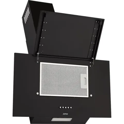 Витяжка кухонна JANTAR VRT 650 LED 60 BL (чорна, вертикальна)